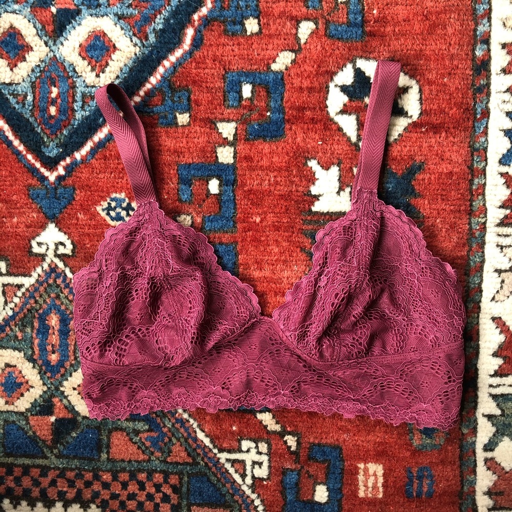 SOLD - Free People Let Me Kiss You Bralette